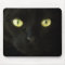 Black Cat Eyes mousepad
