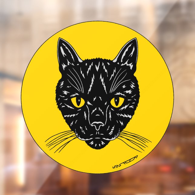 Black Cat Face (Sheet 2)