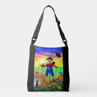 Black Cat Fall Scare Crow