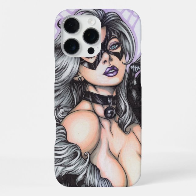 Black Cat ~ Felicia Hardy iPhone Case (Back)