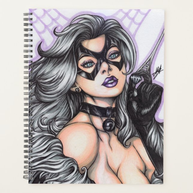 Black Cat ~ Felicia Hardy Planner (Front)