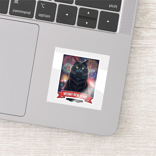 Black Cat Fireworks Celebration (Detail)