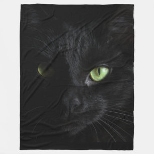BLACK CAT FLEECE BLANKET