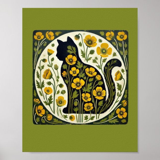 Black Cat Garden                                   Poster (Front)