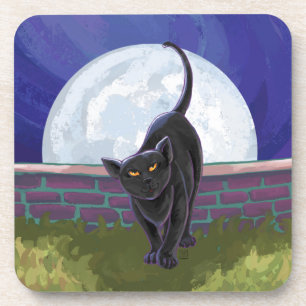 Black Cat Gifts & Accessories Coaster