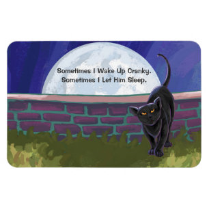 Black Cat Gifts & Accessories Magnet