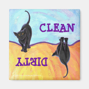 Black Cat Gifts & Accessories Magnet