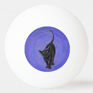 Black Cat Gifts & Accessories Ping Pong Ball