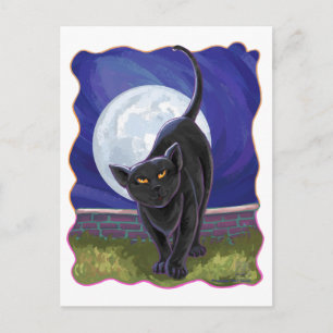 Black Cat Gifts & Accessories Postcard