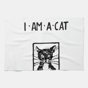 Black Cat Gifts Tea Towel
