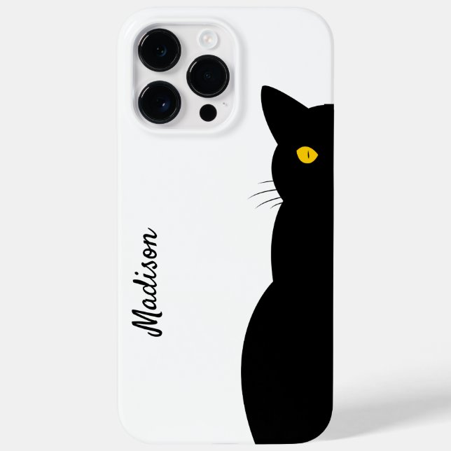 BLACK CAT Golden Eyes Customisable Case-Mate iPhone Case (Back)
