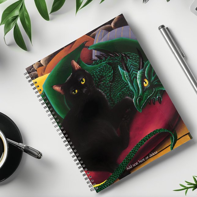 Black Cat Green Dragon Planner (Creator Uploaded)