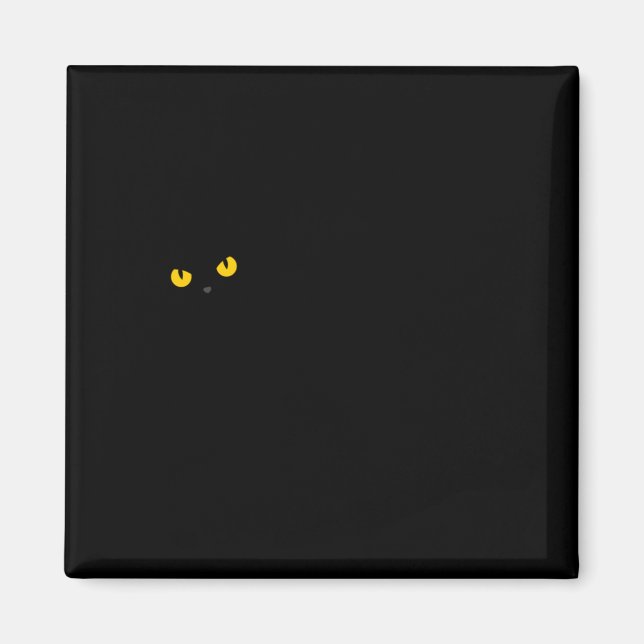 Black Cat Halloween - Black Cats Performance Magnet (Front)