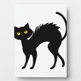 Black Cat Halloween - Black Cats T-Shirt Plaque