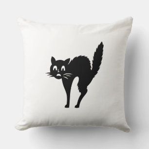 Black cat   Halloween Cushion