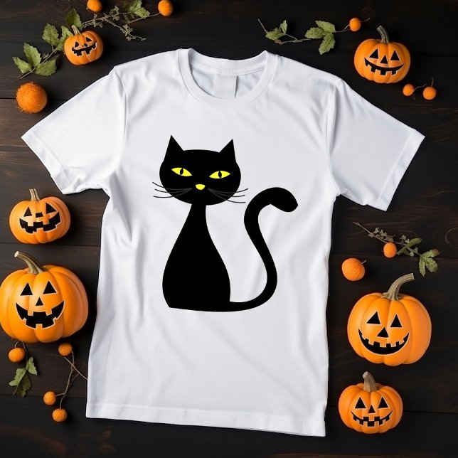 Black Cat Halloween T-shirts (Creator Uploaded)
