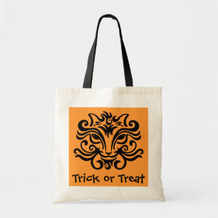 Black Cat Halloween Treat Bag