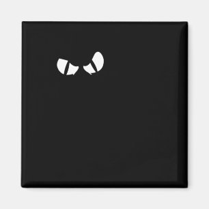 Black Cat Happy Halloween Fun Kitty Cartoon Magnet