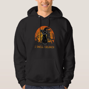 Black Cat I Smell Children Hoodie