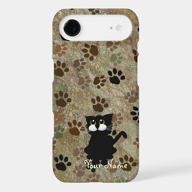 Black Cat iPhone 5 Case (Back)