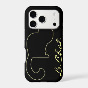 Black Cat iPhone Case Cat Lover Le Chat Case
