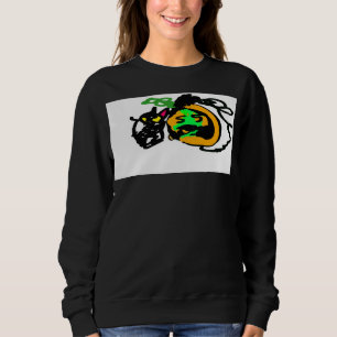Black Cat jack o 'lantern fun Sweatshirt