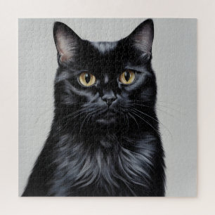 Black Cat Jigsaw Puzzle
