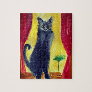 Black Cat  Jigsaw Puzzle