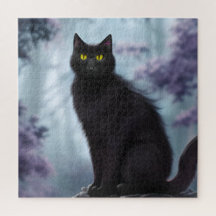 Black Cat Jigsaw Puzzle