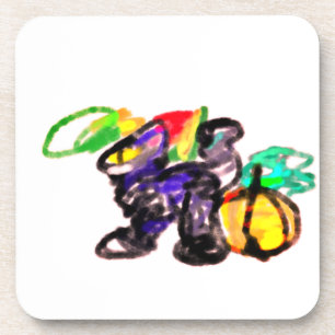 Black Cat joy autumn Coaster