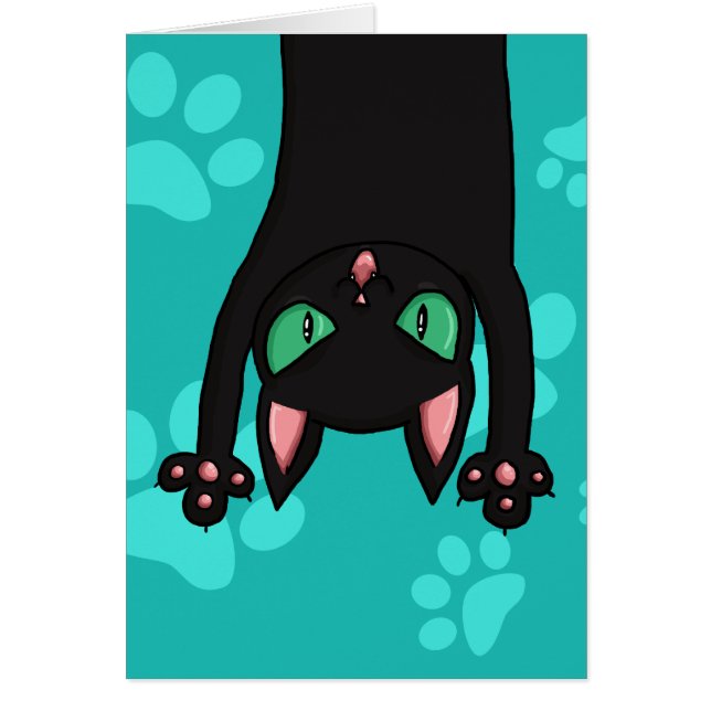 Black Cat jumping out (Front)