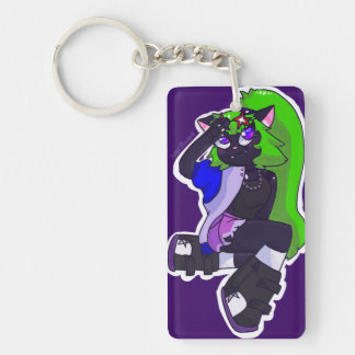 Black Cat Keychain