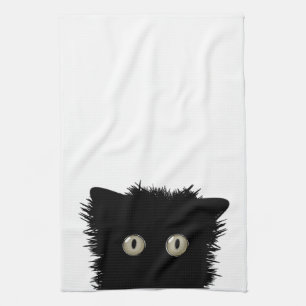 Black Cat Kitchen Towel