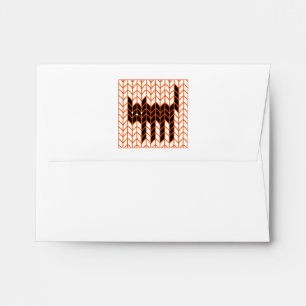 BLACK CAT KNIT A2 Envelope 