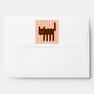 BLACK CAT KNIT A7 Envelope