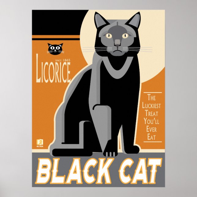Black Cat Liquorice poster (Front)