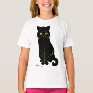 Black cat, Louis Wain T-Shirt