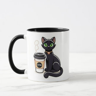 Black Cat lover Coffee Break Cup