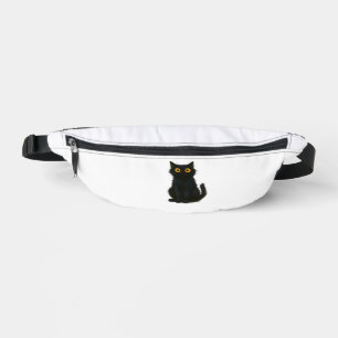 Black Cat Magic � Cute & Spooky Halloween Cat Art Bum Bags