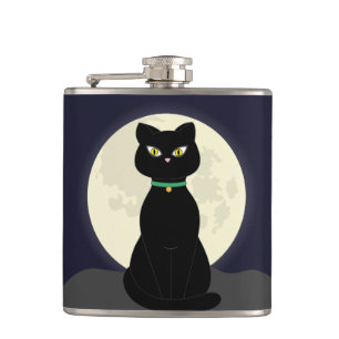 BLACK CAT MOONLIGHT FLASKS
