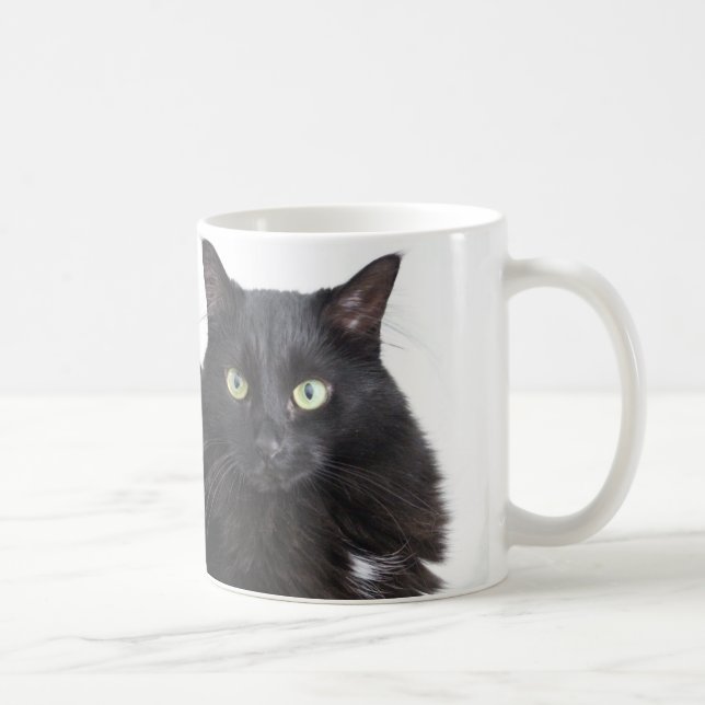 Black Cat mug (Right)