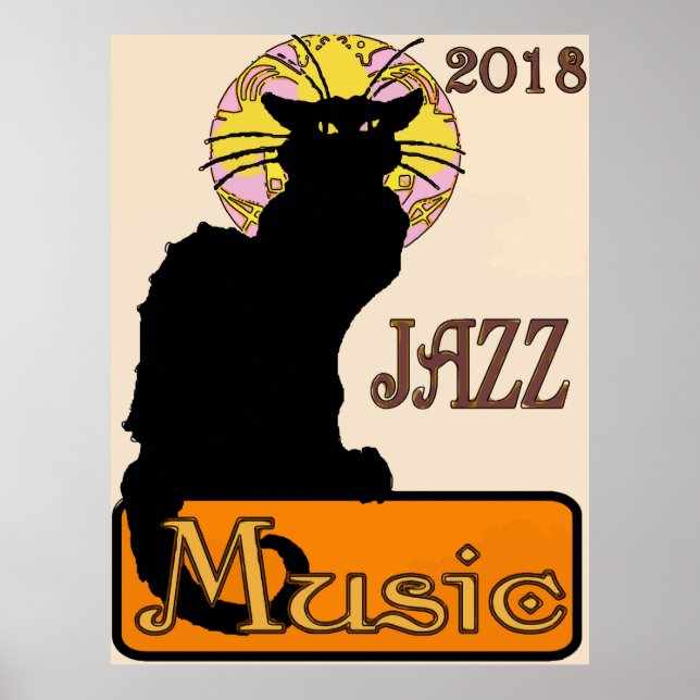 Black Cat, MUSIC, 2018 Poster (Front)