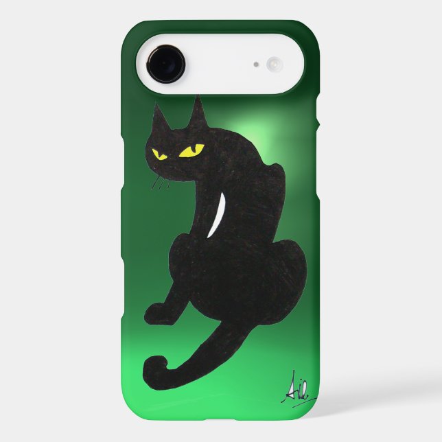 BLACK CAT NINJA Jade Green (Back)