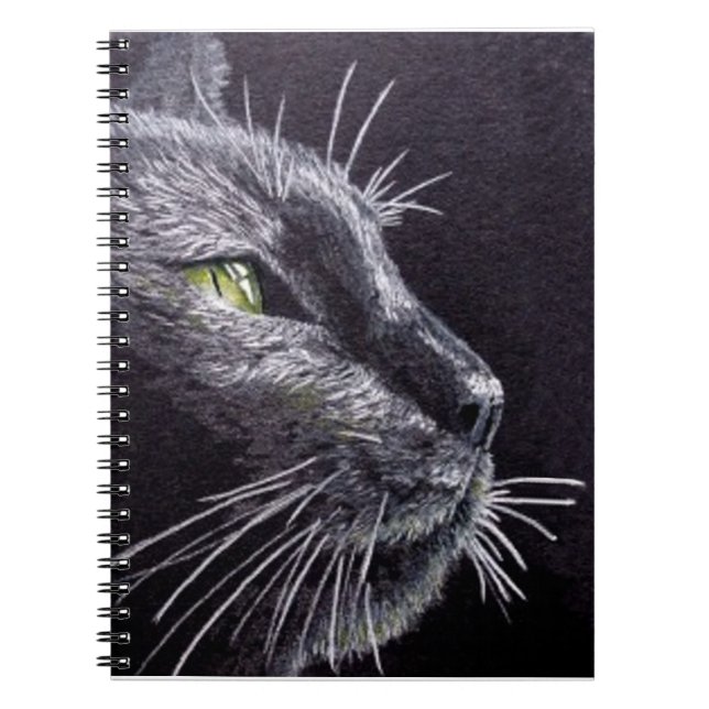 Black Cat Notebook (Front)