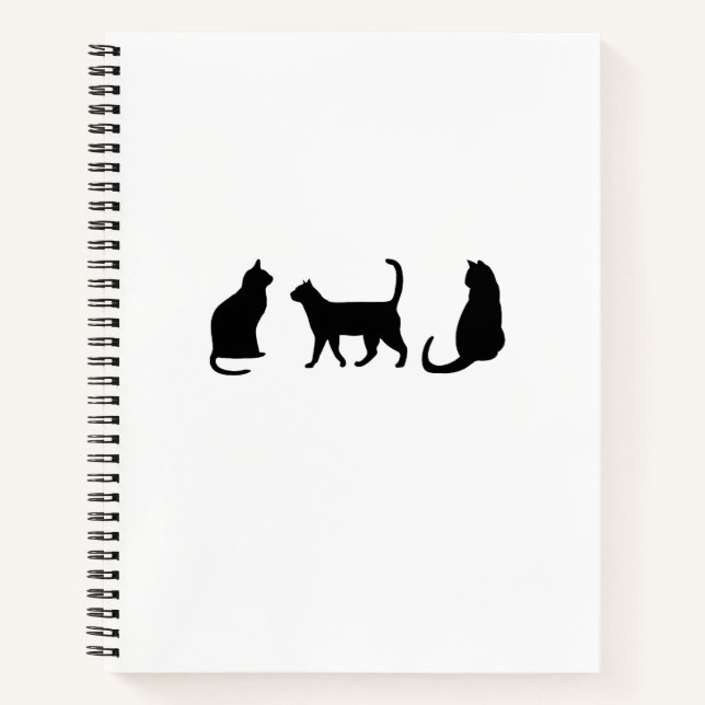 Black Cat Notebook (Front)