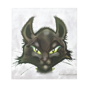 Black Cat Notepad