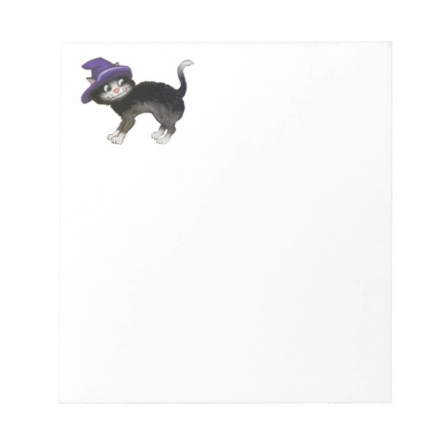 Black Cat Notepad (Front)