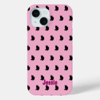 Black Cat (Pink)