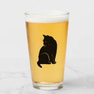 Black Cat Pint Glass
