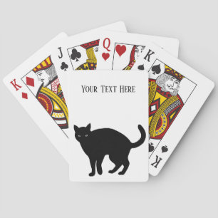 Black Cat Playing Cards
